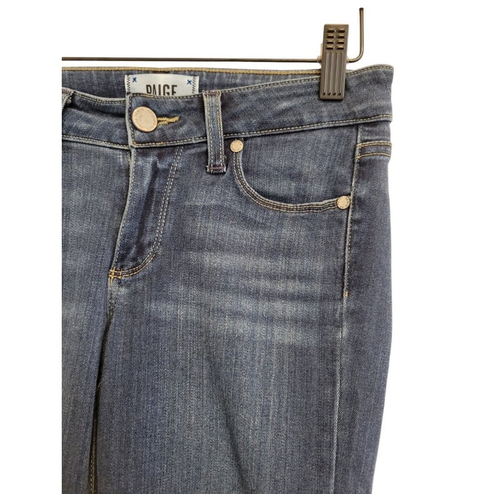Paige Verdugo Ankle Skinny Jeans Nottingham 24 - Picture 3 of 13